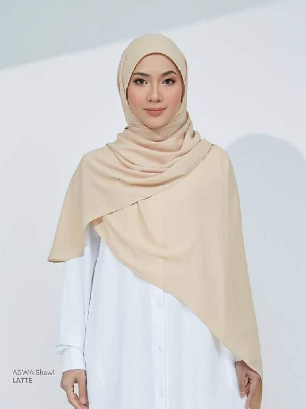 ADWA Hijab | Latte