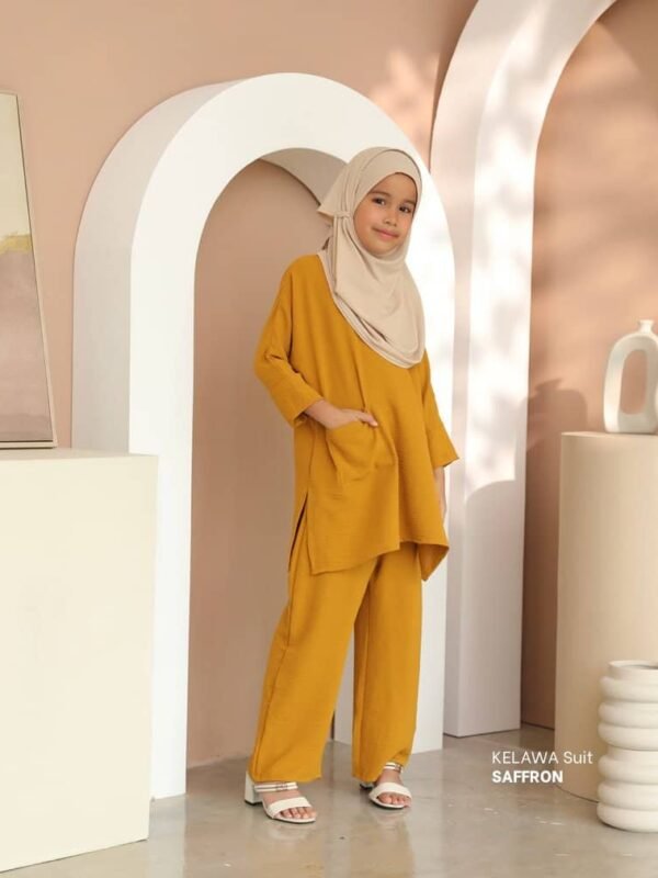 KELAWA Suit Kids | Saffron
