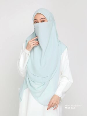 Aisya Hijab | Mint Blue