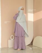 BELLA Pleated Skirt | Lilac