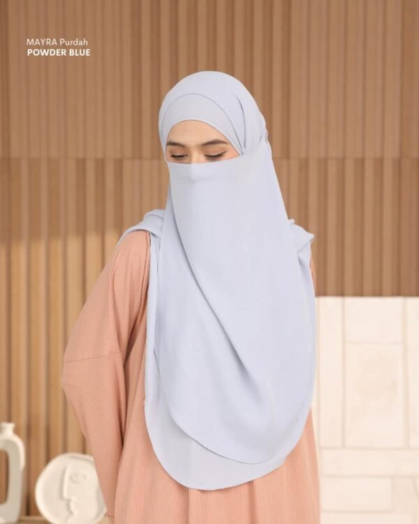 MAYRA Hijab | Powder Blue
