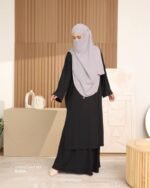 Stripes Knit Set | Black