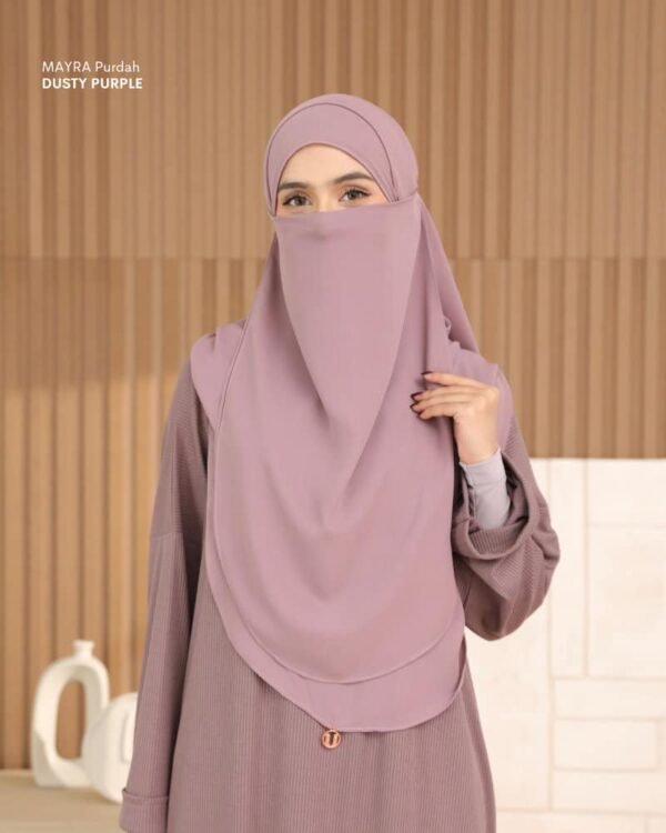 MAYRA Hijab | Dusty Purple