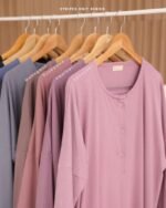 Stripes Knit Set | Rosewood