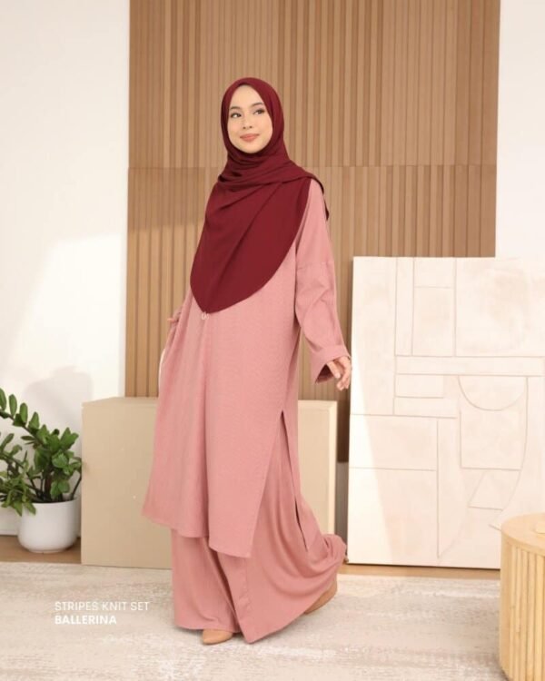 Stripes Knit Set | Ballerina
