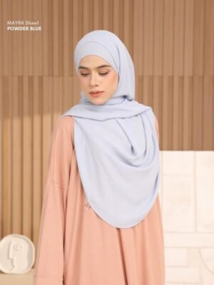 MAYRA Hijab | Powder Blue