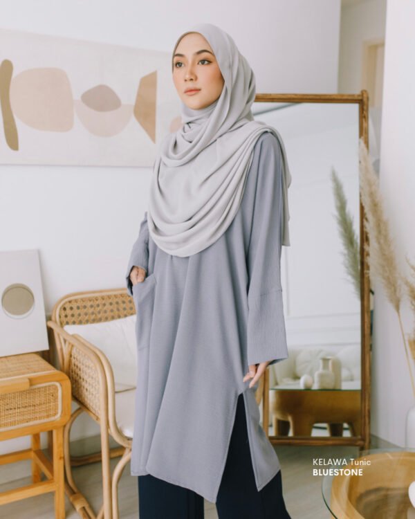 KELAWA Tunic | Bluestone