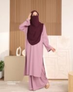 Stripes Knit Set | Lavender