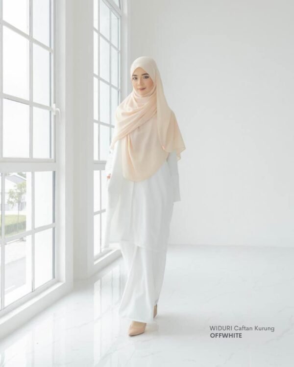 Widuri Caftan Kurung | Offwhite AS IS