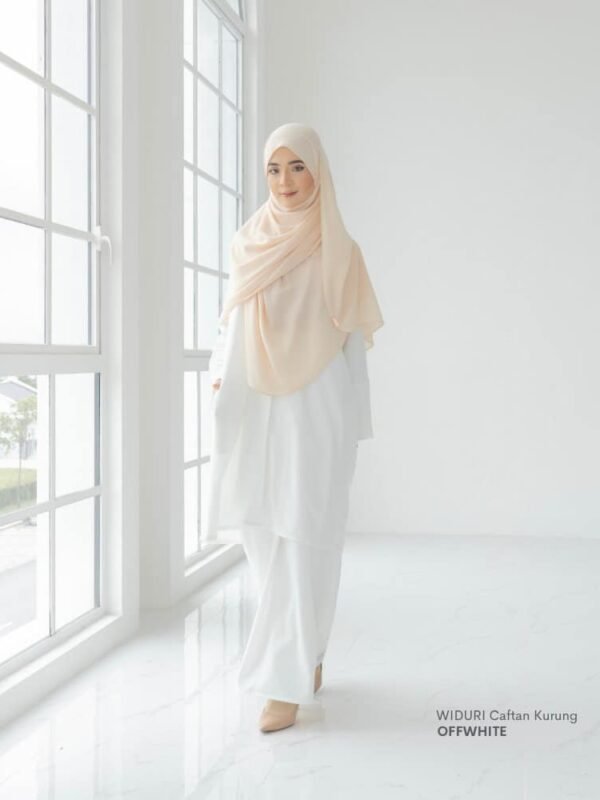 Widuri Caftan Kurung | Offwhite