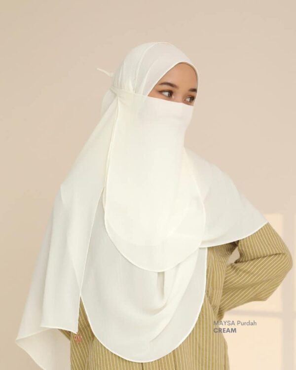 MAYSA Hijab | Cream