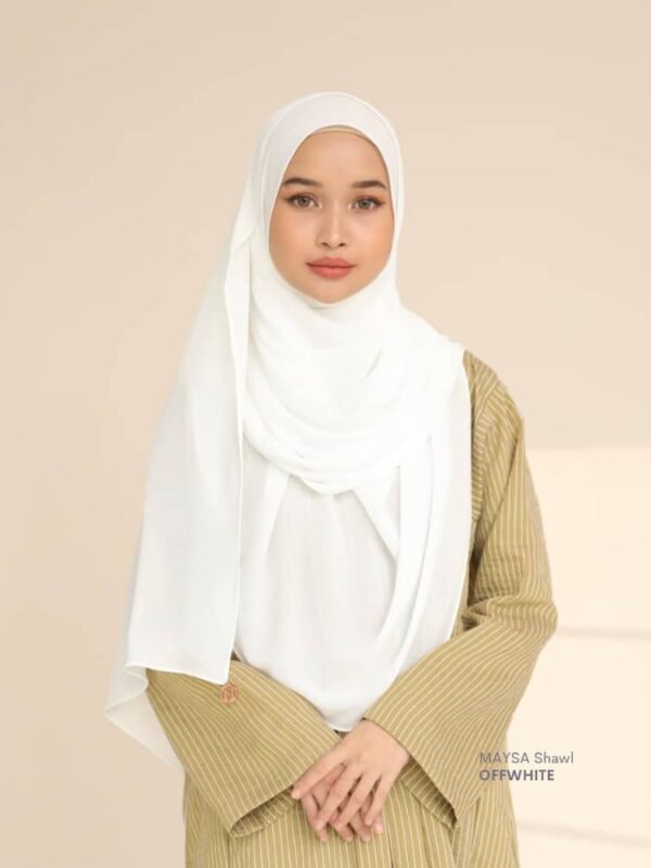 MAYSA Hijab | Offwhite