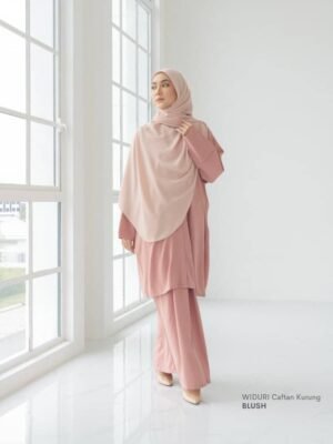 Widuri Caftan Kurung | Blush