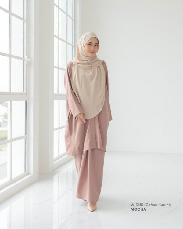 Widuri Caftan Kurung | Mocha