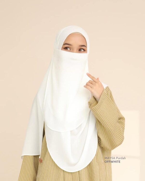 MAYSA Hijab | Offwhite