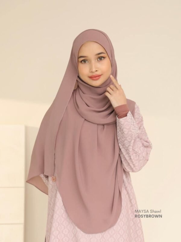MAYSA Hijab | Rosybrown