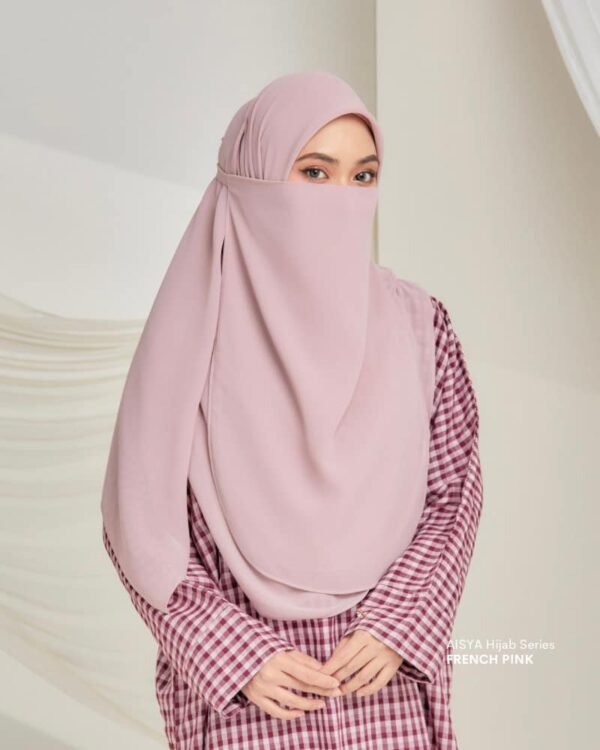 Aisya Hijab | French Pink