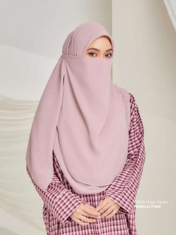 Aisya Hijab | French Pink