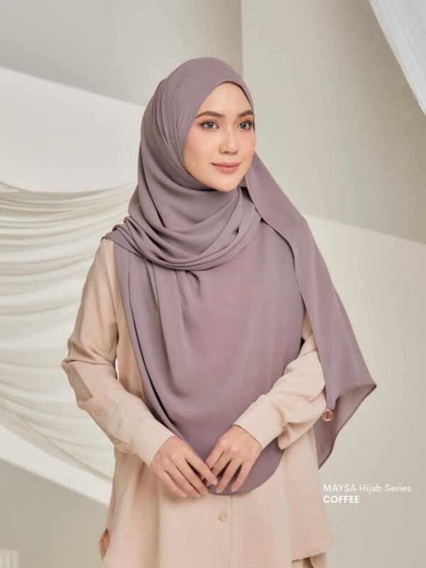 MAYSA Hijab | Coffee