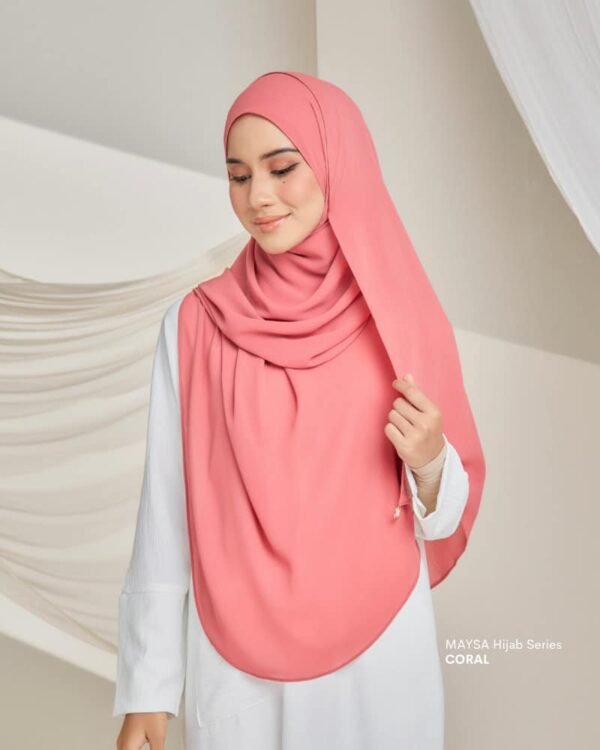MAYSA Hijab | Coral