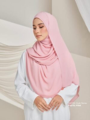 MAYSA Hijab | Pastel Pink