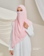 Aisya Hijab | Pastel Pink As Is
