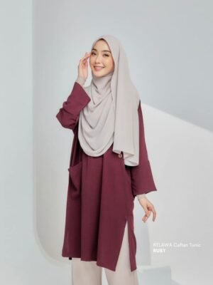 KELAWA Tunic | Ruby