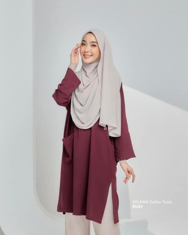 KELAWA Tunic | Ruby
