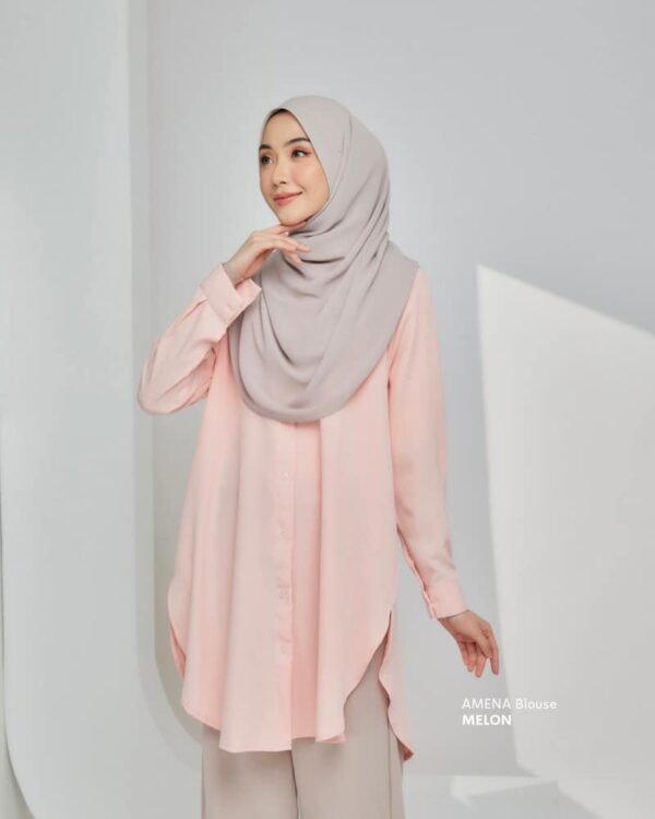AMENA Blouse | Melon