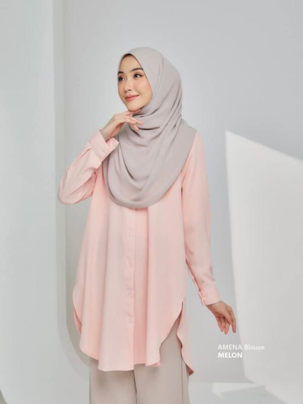 AMENA Blouse | Melon