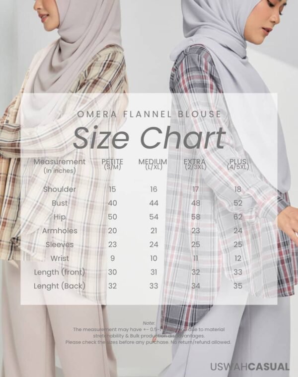 OMERA Flannel Blouse | Wheat
