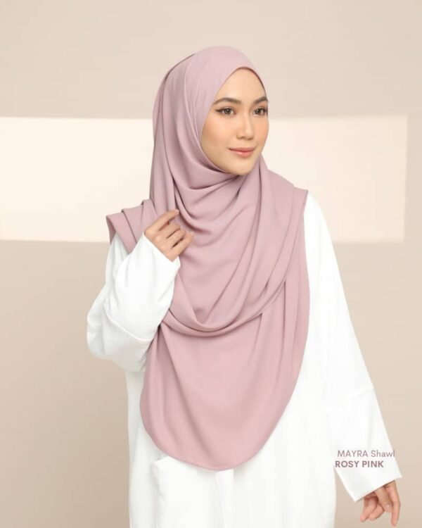 MAYRA Hijab | Rosy pink As Is