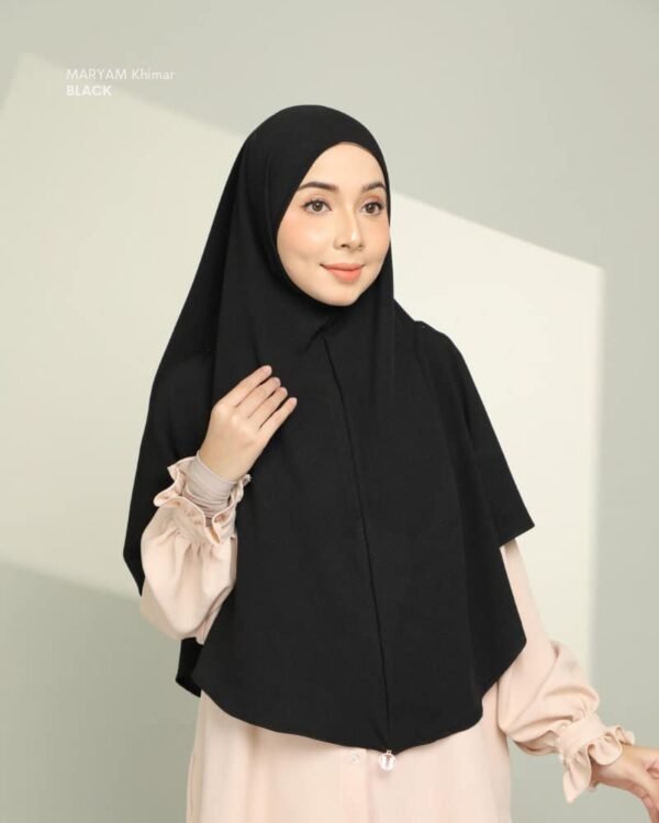 Maryam Khimar | Black