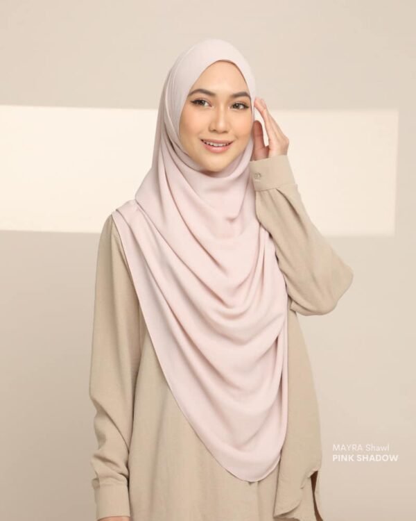 MAYRA Hijab | Pink Shadow