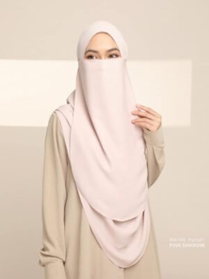 MAYRA Hijab | Pink Shadow