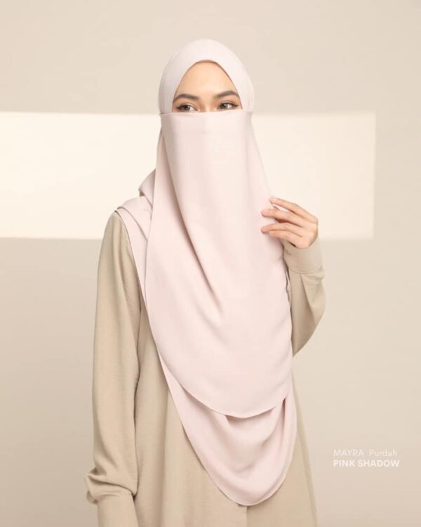 MAYRA Hijab | Pink Shadow
