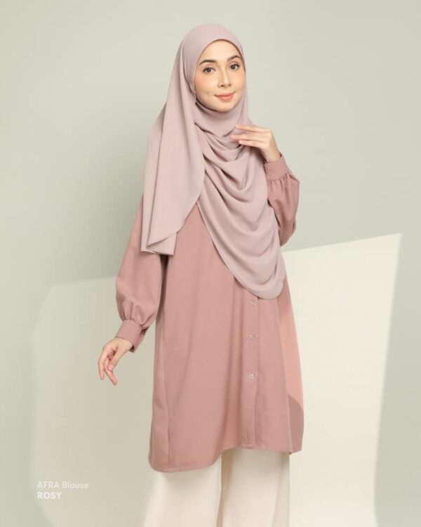 AFRA Blouse | Rosy