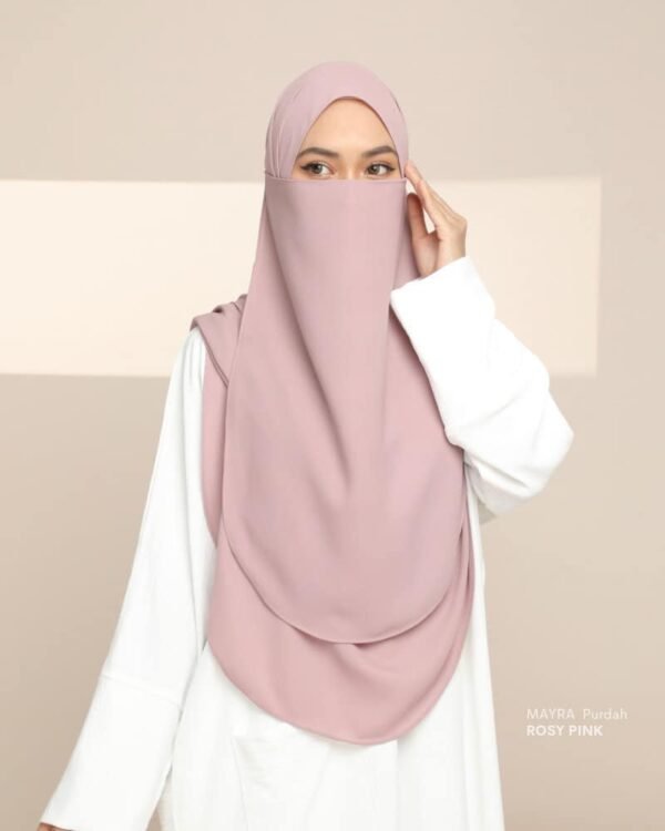 MAYRA Hijab | Rosy pink As Is