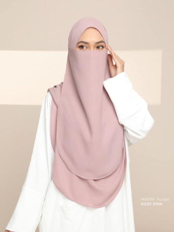 MAYRA Hijab | Rosy pink As Is