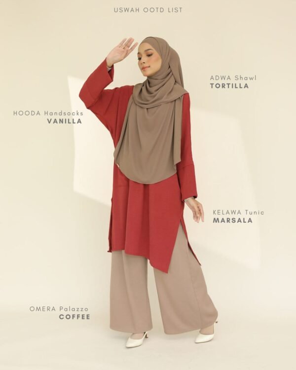 KELAWA Tunic | Marsala