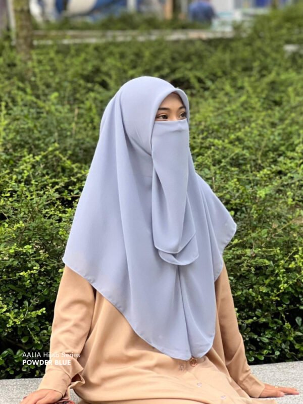AALIA Hijab | Powder Blue