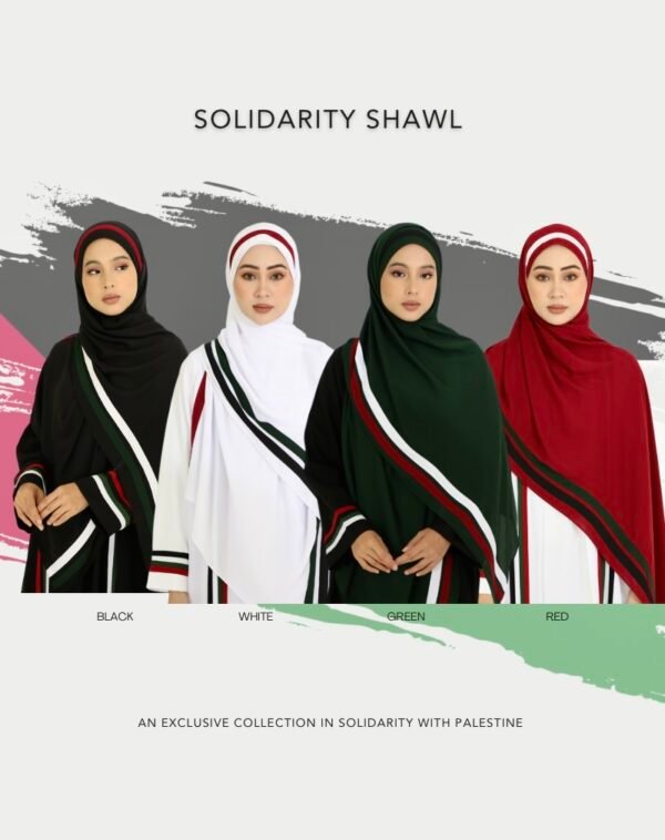Solidarity Shawl | White AS IS