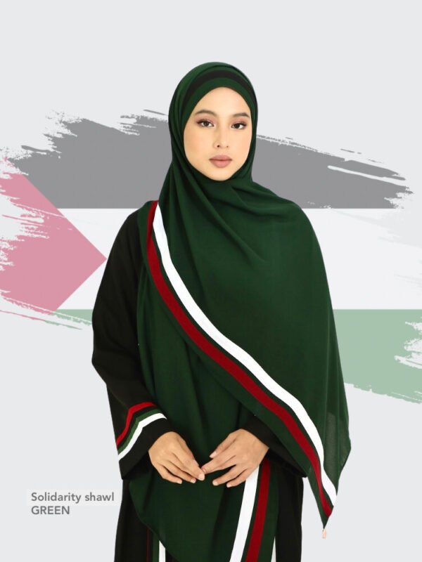 Solidarity Shawl | Green