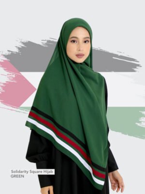 Solidarity Square Hijab | Green