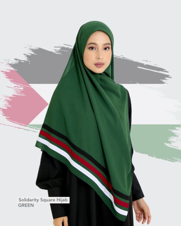 Solidarity Square Hijab | Green