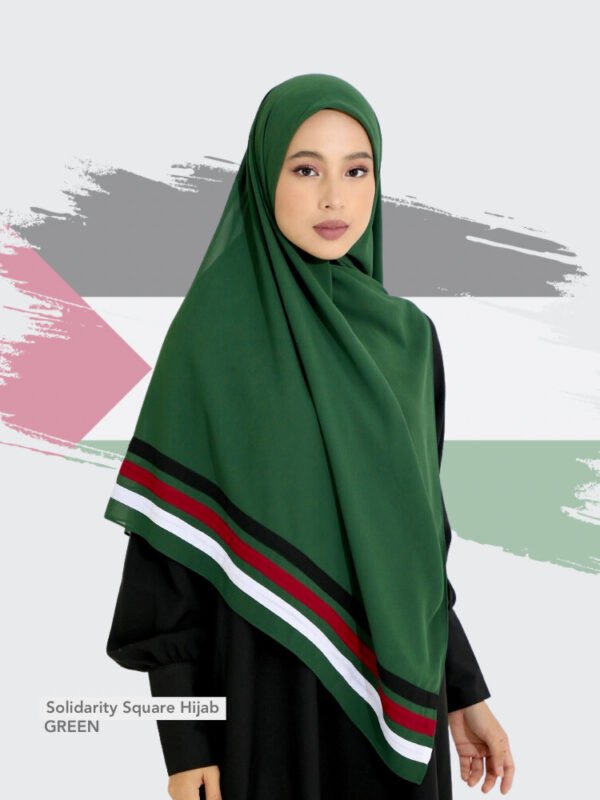 Solidarity Square Hijab | Green