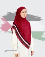 Solidarity Square Hijab | Red