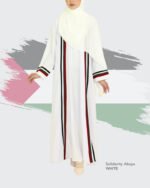 Solidarity Abaya | White AS IS