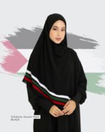 Solidarity Square Hijab | Black