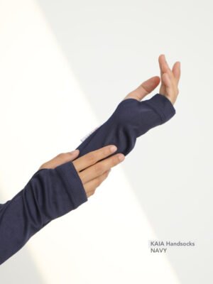 KAIA Knitted Handsocks | Navy